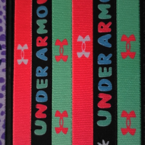 UNDER ARMOUR SIGNATURE GIRLS MULTI COLORED HEADBANDS BUNDLE OF 18 - Picture 11 of 12
